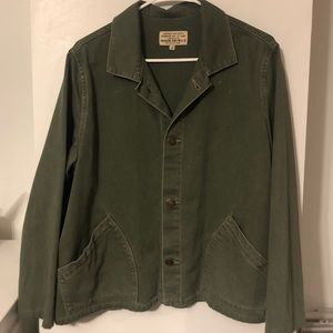 Olive Green Workwear Jacket -